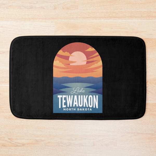 Item preview, Lake Tewaukon ND Retro Sunset designed and sold by HalpinDesign.