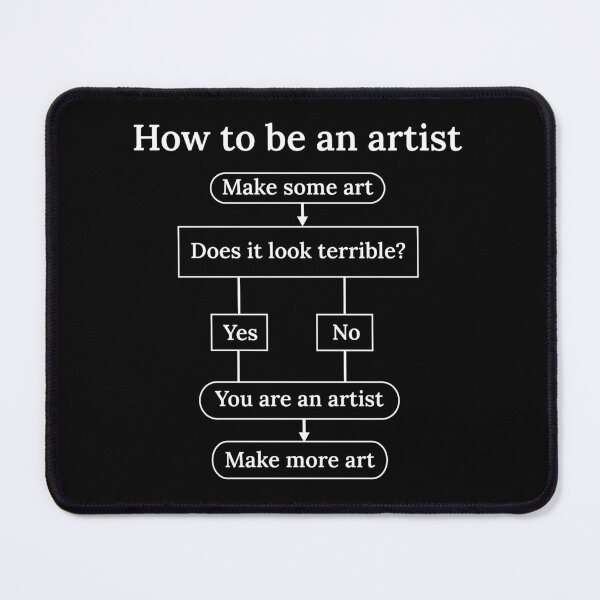 Item preview, Artist Art Teacher Painting Painter Funny Saying Gift designed and sold by CuteDesigns1.
