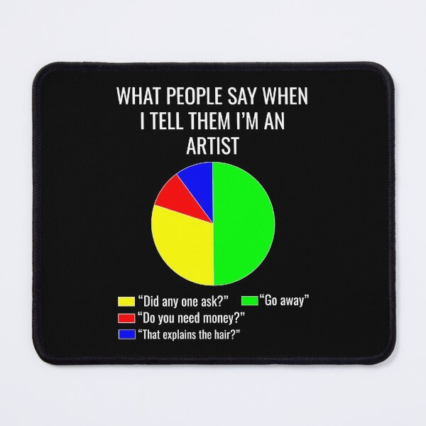 Item preview, Artist Art Teacher Painting Painter Funny Saying Gift designed and sold by CuteDesigns1.