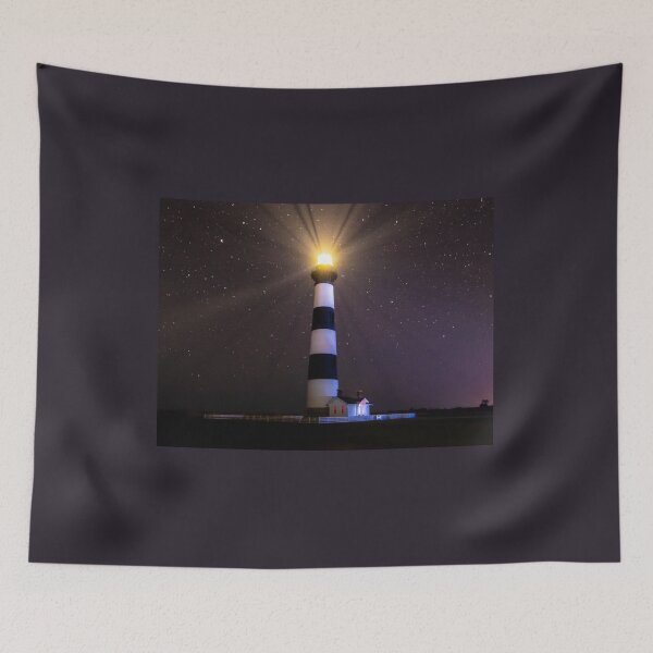 Item preview, Bodie Lighthouse Stars at Night designed and sold by nbrandsberg.