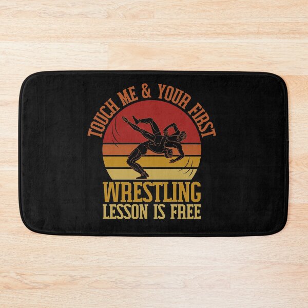 Item preview, La primera lección de lucha libre Touch Me es gratis Entretenimiento divertido de deportes antiguos designed and sold by Kaladzishop.