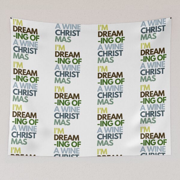 Item preview, I'm dreaming of a Wine Christmas designed and sold by aboniteblanc.