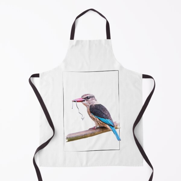 Item preview, Brown Hooded Kingfisher with small snake as much designed and sold by RonelBroderick.