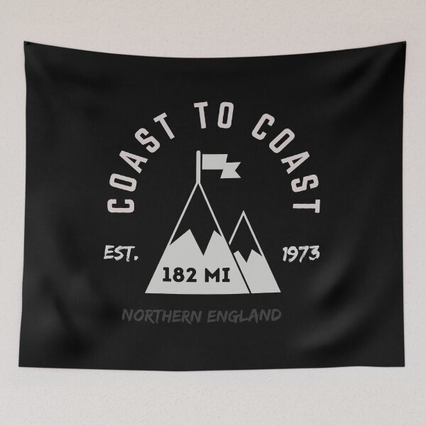 Item preview, Coast to Coast - Conquered Collection - Challenge Walks UK - #13 designed and sold by WildBerryMount.