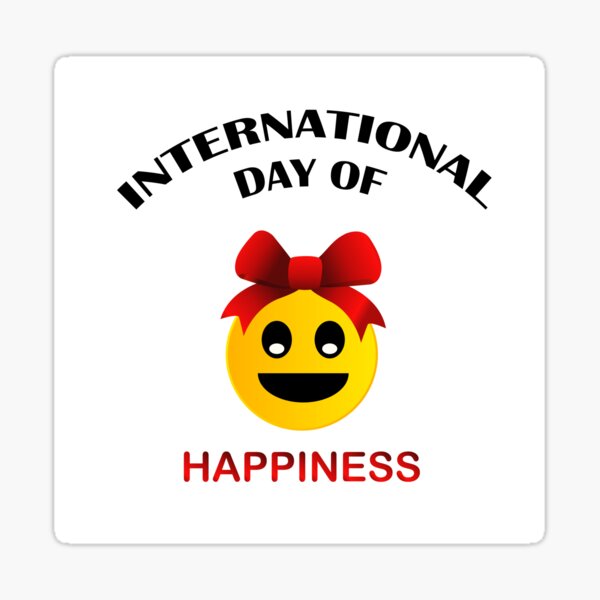 Item preview, Day of Happiness- Commemorative Day March 20  designed and sold by Shawlin Islam.