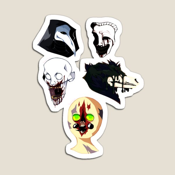 SCP Foundation Monsters  Magnet for Sale by Yu-u-Ta