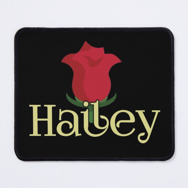 Item preview, Name Hailey Lettering With Rose designed and sold by Delandor.