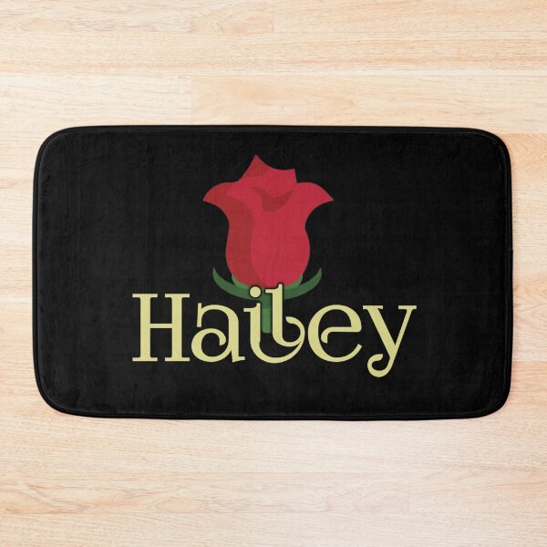 Item preview, Name Hailey Lettering With Rose designed and sold by Delandor.