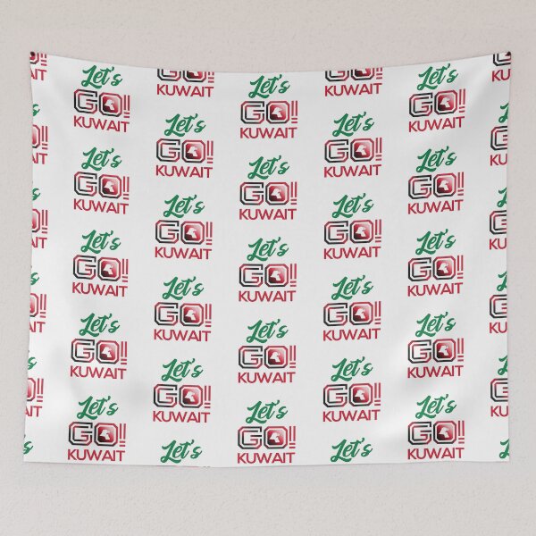 Item preview, LET'S GO KUWAIT MAP  designed and sold by MarkMotta.