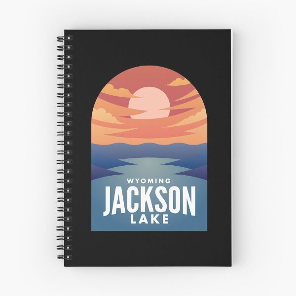 Artikelvorschau, Jackson Lake WY Retro Sunset entworfen und verkauft von HalpinDesign.