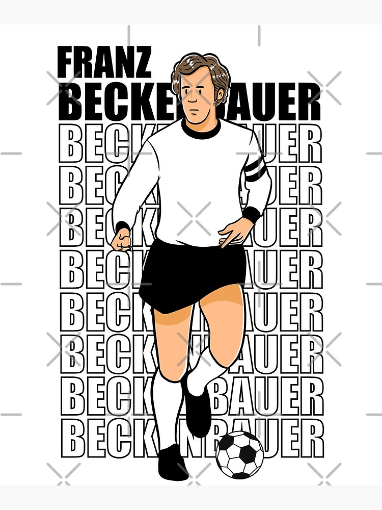 "Franz Beckenbauer Cartoon Art" Art Print by SportUniverse3 | Redbubble