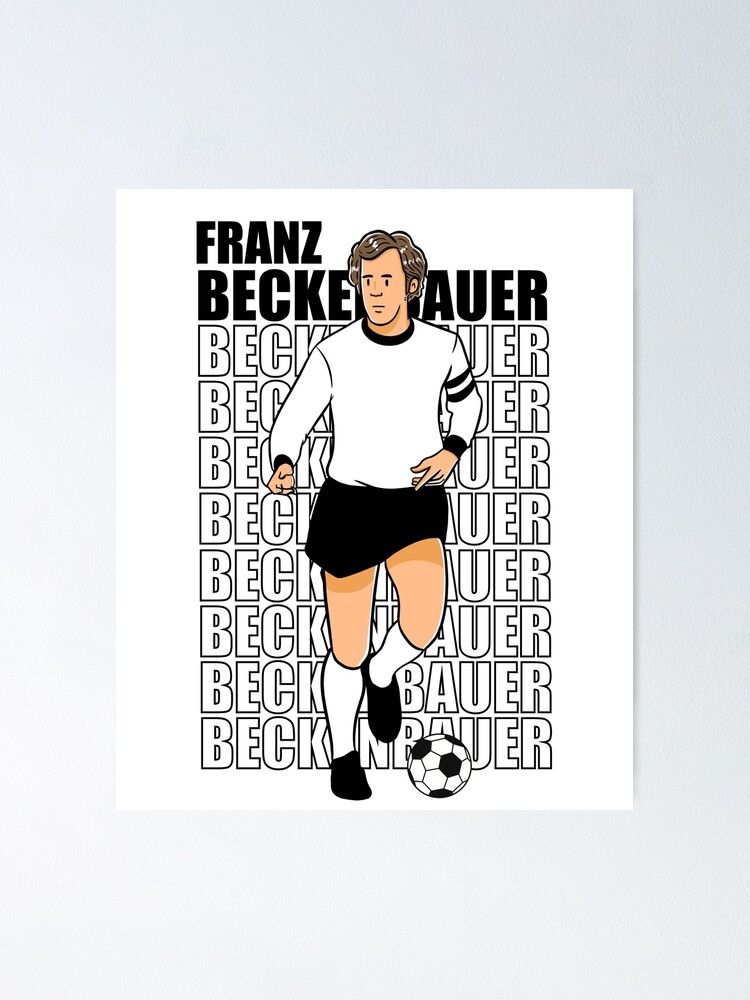 "Franz Beckenbauer Cartoon Art" Poster by SportUniverse3 | Redbubble