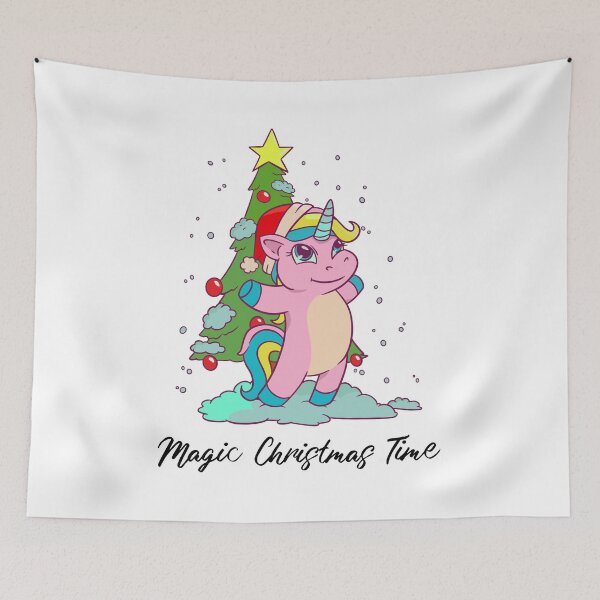 Item preview, Unicorn Xmas Magic designed and sold by Sankt-Josephine.