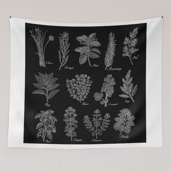 Item preview, Cooking Herbs used in the Kitchen designed and sold by GOTOCREATE.