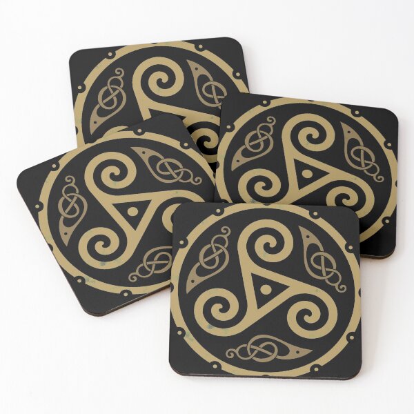 Item preview, Celtic Triskelion ancient motif designed and sold by VinagreShop.