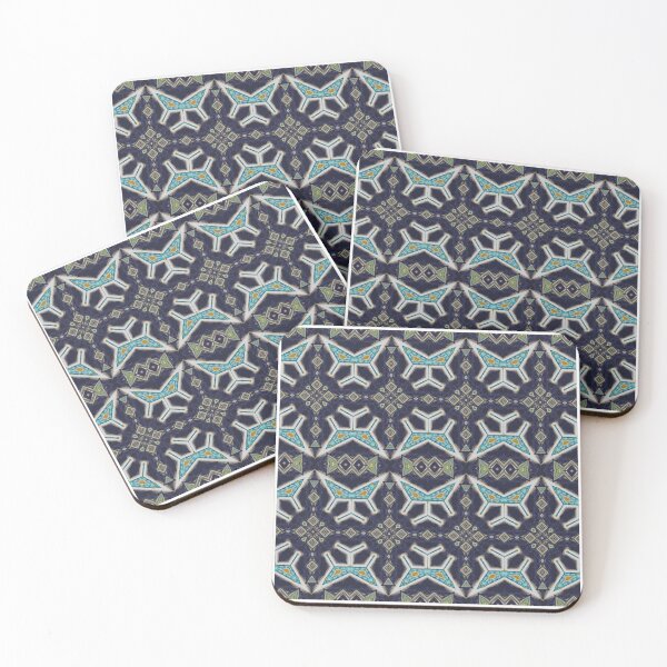 Item preview, New Promise  by Jenny Meehan Abstract Tiled Pattern 8 designed and sold by Jenny Meehan Art Prints and Patterns  .