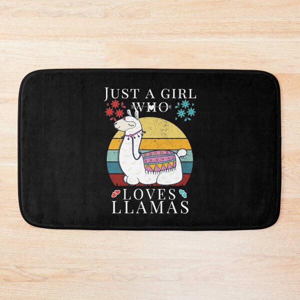 Item preview, Just A Girl Who Loves Llamas,Llama Girl designed and sold by worldmodi.