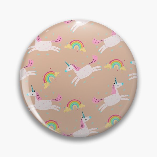 Item preview, Cute Unicorns And Rainbow Pattern designed and sold by hanyj732.
