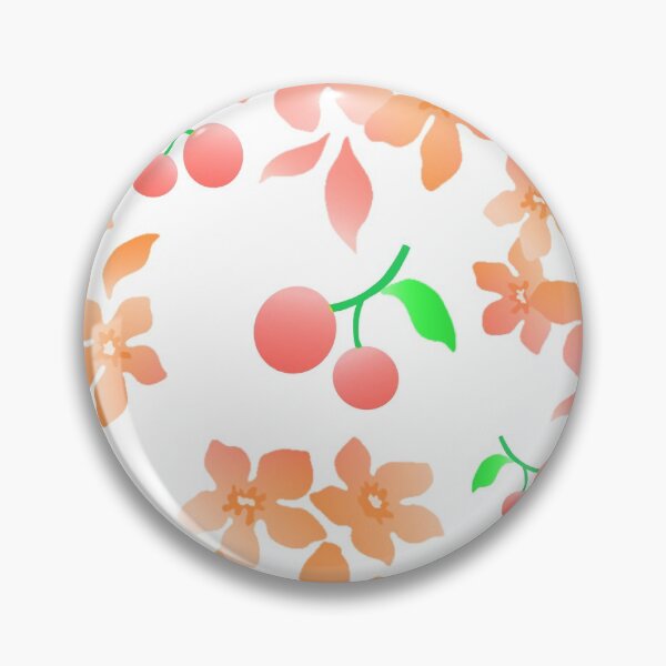 Item preview, Groovy Mod Blossoms - Light Salmon and Peach Puff designed and sold by ShumShumShop.