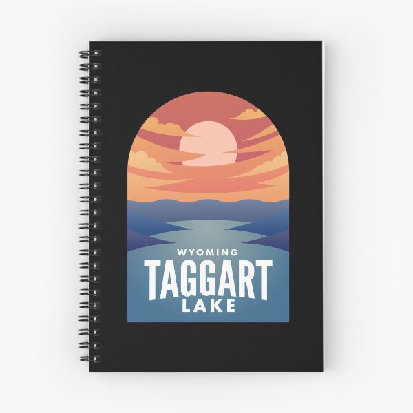 Artikelvorschau, Taggart Lake WY Retro Sunset entworfen und verkauft von HalpinDesign.