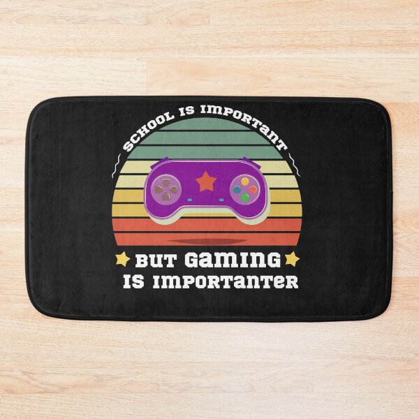 Item preview,  School Is Important But gaming Is Importanter designed and sold by POSITIVEHL HL.