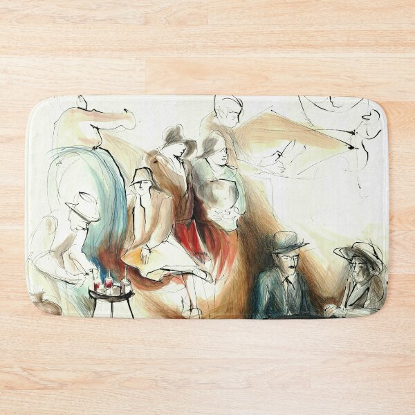 Item preview, Fernando Pessoa at the café Composition designed and sold by CatarinaGarcia.