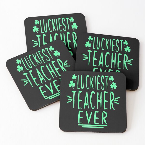 Item preview, luckiest teacher ever designed and sold by Art-by-da.