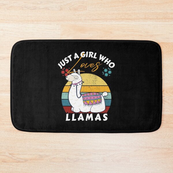 Item preview, Just A Girl Who Loves Llamas,Llama Girl designed and sold by worldmodi.