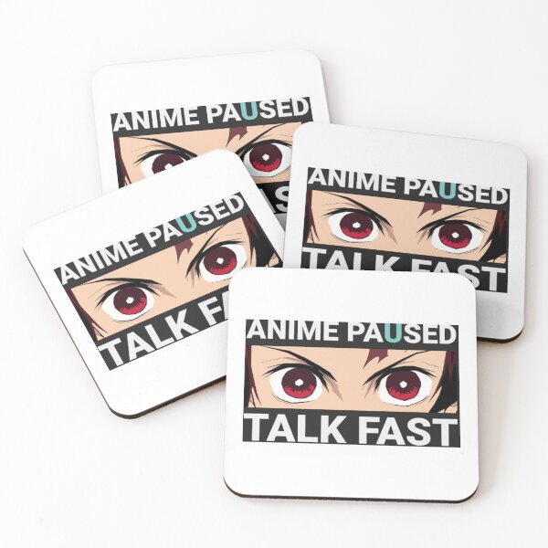 Item preview, anime paused talk fast - demon slayer designed and sold by MadeInTheSky.