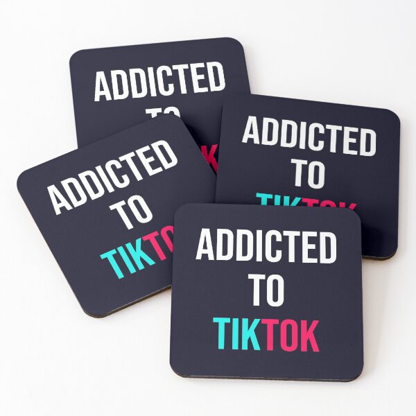 Item preview, Addicted To TikTok designed and sold by CatArtStore.