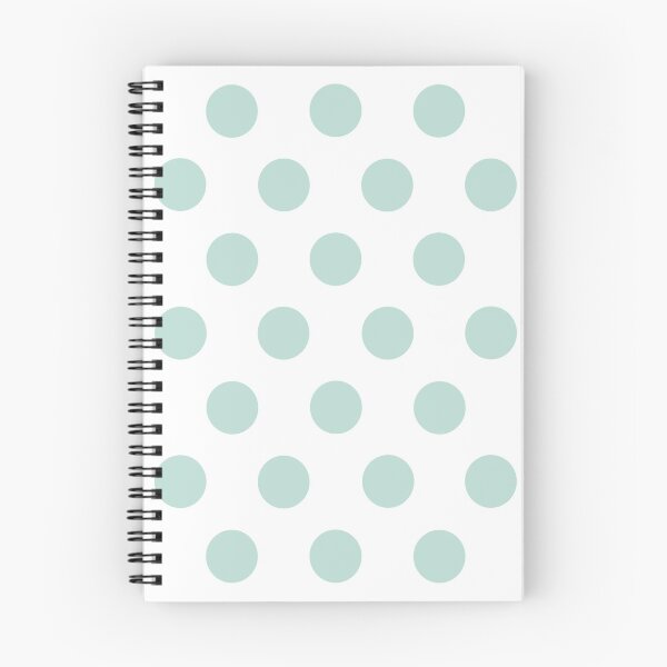 Item preview, Large MINT GREEN and WHITE POLKA DOTS  designed and sold by RachelMacht.