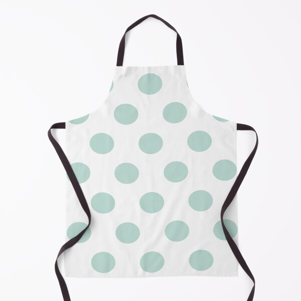 Item preview, Large MINT GREEN and WHITE POLKA DOTS designed and sold by RachelMacht.