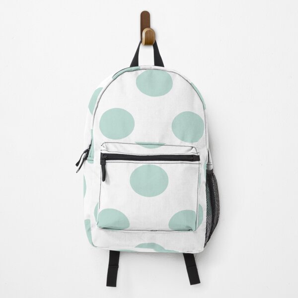 Item preview, Large MINT GREEN and WHITE POLKA DOTS  designed and sold by RachelMacht.