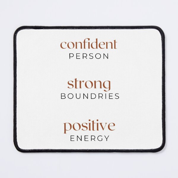 Item preview, Confident Person Strong Boundries Positive Energy designed and sold by successmom.