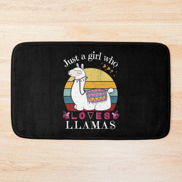 Item preview, Just A Girl Who Loves Llamas,Llama Girl designed and sold by worldmodi.