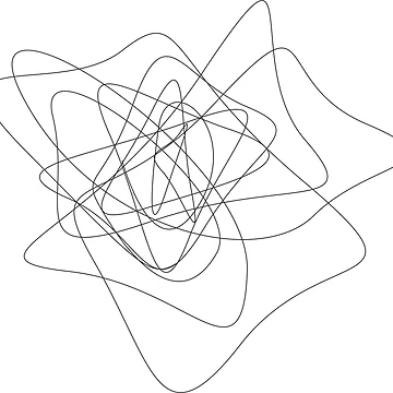 Artwork thumbnail, LINES- ROSE by Balenilart