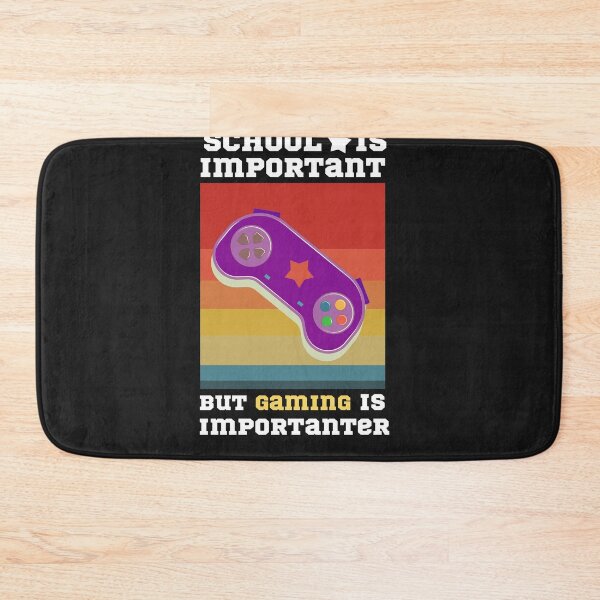 Item preview,  School Is Important But gaming Is Importanter designed and sold by POSITIVEHL HL.