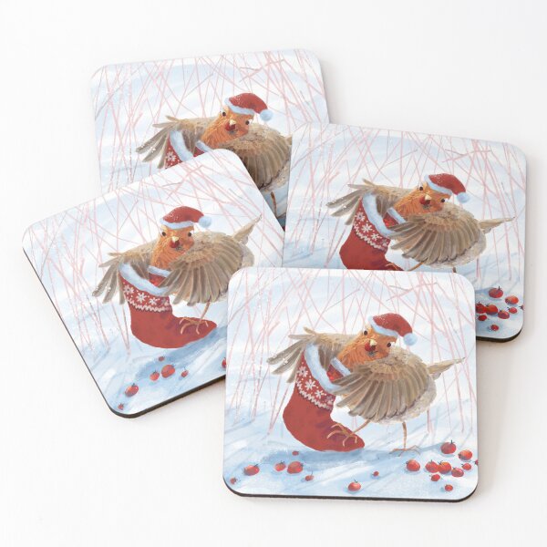 Item preview, Little Santa Robin designed and sold by RainbowStudio.