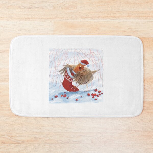 Item preview, Little Santa Robin designed and sold by RainbowStudio.