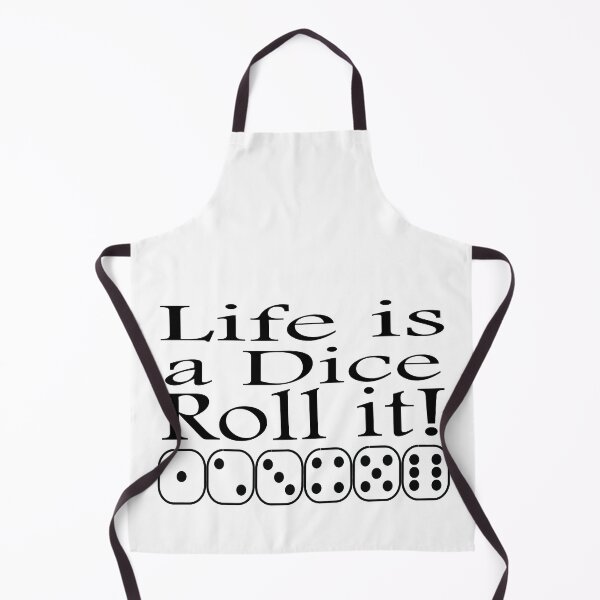 Item preview, Dice Cool Positive Vibes Life is a Dice Roll It designed and sold by RihabPrint.