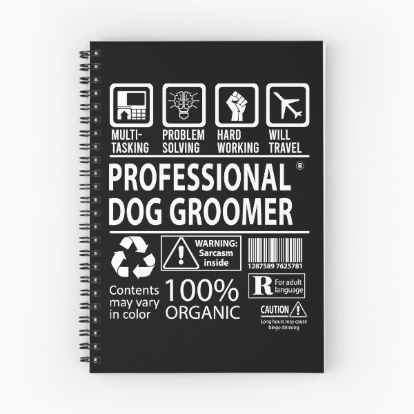 Item preview, Professional Dog Groomer T Shirt - MultiTasking Certified Job Gift Item Tee designed and sold by oslandefren.