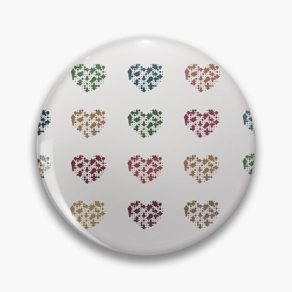 Item preview, Dull colors 18 Hearts Set - dotted design - Sticker Set - SDG theme  designed and sold by greatnorris.