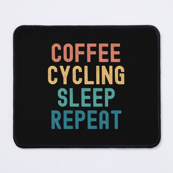 Item preview, Coffee Cycling Sleep Repeat - Funny Cycling & Coffee Gift designed and sold by kindxinn.