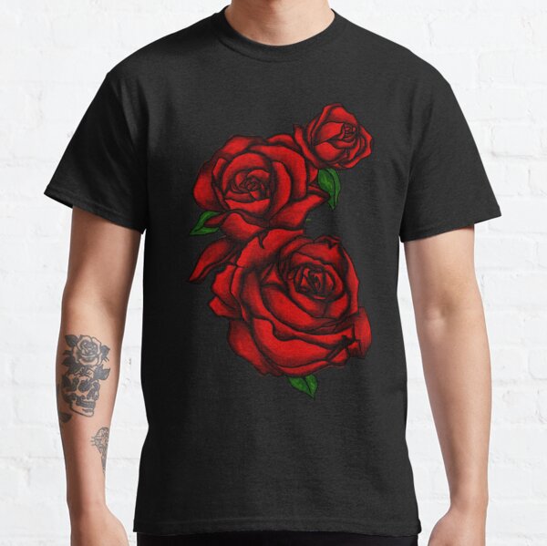 Red Rose T-Shirts for Sale | Redbubble