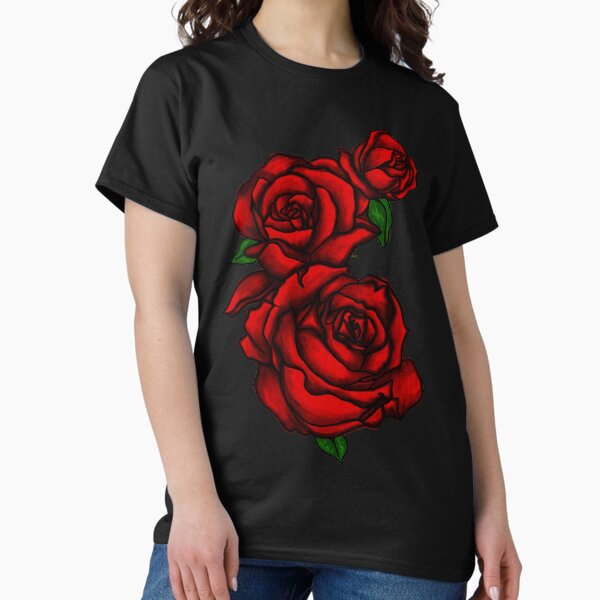 Vista previa del artículo con la obra «Rosas de color rojo oscuro», diseñado y vendido por paviash.