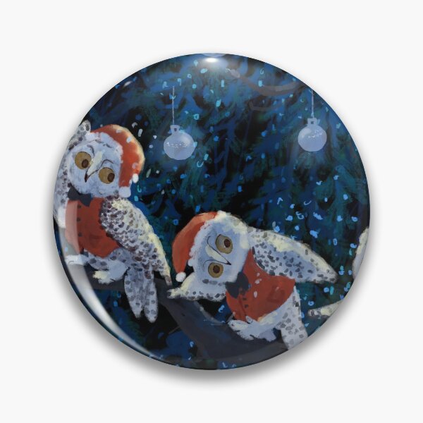 Item preview, Caroling owls designed and sold by RainbowStudio.