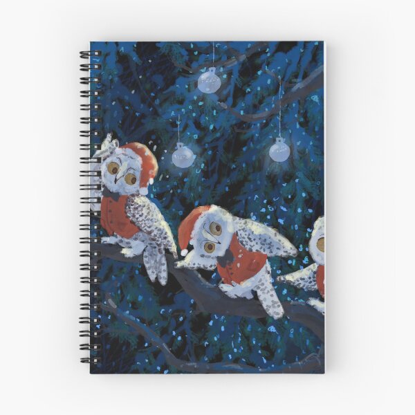 Item preview, Caroling owls designed and sold by RainbowStudio.