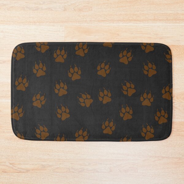 Item preview, Wolf Paw Print Pattern designed and sold by PlanetaryArtist.