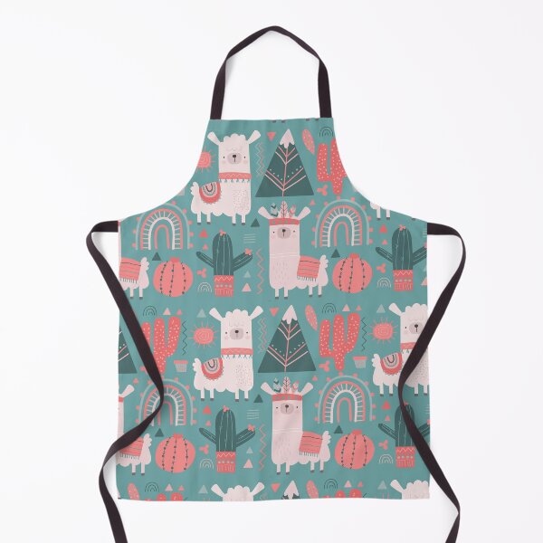 Item preview, Cute Llama and Cactus Pattern Pink Llama pattern designed and sold by YerrouDesing.