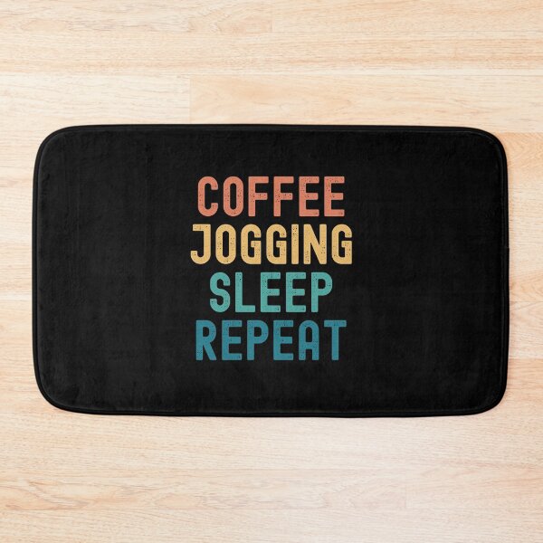Item preview, Coffee Jogging Sleep Repeat - Funny Jogging & Coffee Gift designed and sold by kindxinn.